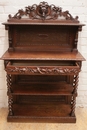 Hunt style Server in Oak, France 19th century