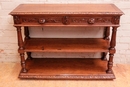 Hunt style Server in Oak, France 19th century