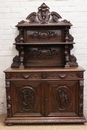 Hunt style Sideboard in Oak, France 19th century