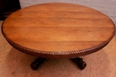 Hunt style Table in Oak, France 19th century