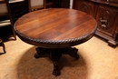 Hunt style Table in Oak, France 19th century