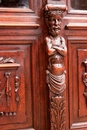 Renaissance style Bookcase in Oak, France 19th century