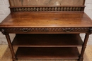 Henri II style Server in Walnut, France 19th century