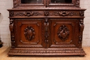 Hunt style Cabinet in Oak, France 19th century