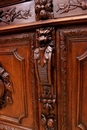 Hunt style Cabinet in Oak, France 19th century