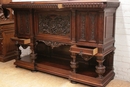 Renaissance style Sideboard in Walnut, France 19th century