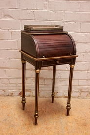 Little roll top cabinet in mahogany