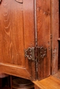 Louis XIV style Cabinet deux corps in Oak, France 18th century