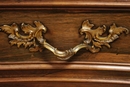 Louis XV style Bedroom in rosewood and bronze, France 19th century