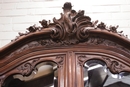 Louis XV style Cabinet in mahogany, France 19th century