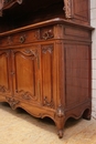 Louis XV style Cabinet in mahogany, France 19th century