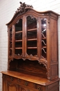 Louis XV style Cabinet in mahogany, France 19th century