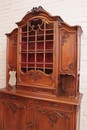 Louis XV style Cabinet in Walnut, France 19th century