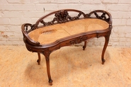 Louis XV Canape in walnut