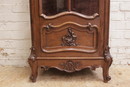 Louis XV style Display cabinet in Oak, France 19th century