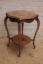 Louis XV Pedestal/flower stand in walnut