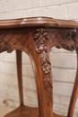 Louis XV style Pedestal/flower stand in Walnut, France 1900