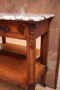 Louis XV style Server in Oak, France 19th century