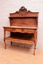 Louis XV style Server in Walnut, France 19th century