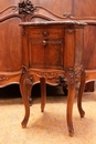 Louis XV style Bedroom in Walnut, France 19th century