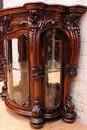 Louis XV style Display cabinet/planter in rosewood, France 19th century