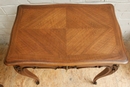 Louis XV style Vanity and chairs in Walnut, France 19th century