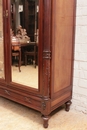 Louis XVI style Bedroom in mahogany, France 19th century