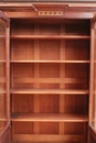 Louis XVI style Bookcase in mahogany & bronze, France 1900