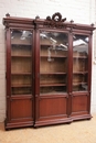 Louis XVI style Bookcase in mahogany, France 19th century