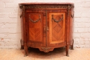 Louis XVI style Cabinet in mahogany & bronze, France 19th century