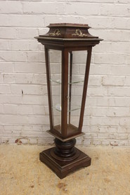 Louis XVI Display pedestal in mahogany 