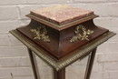 Louis XVI style Display pedestal in mahoganny, France 19th century