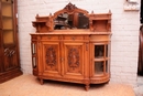 Louis XVI style Cabinet in Walnut, France 19th century