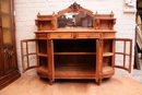 Louis XVI style Cabinet in Walnut, France 19th century