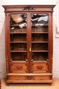 Louis XVI style Bookcase in Walnut, France 19th century