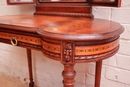 Louis XVI style Vanity in mahogany, France 1900