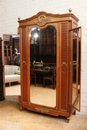 Louis XVI style Bedroom in mahogany & bronze, France 1900