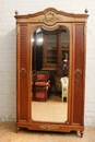 Louis XVI style Bedroom in mahogany & bronze, France 1900