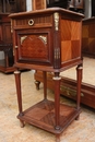 Louis XVI style Bedroom in mahogany & bronze, France 1900