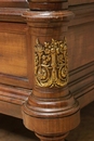 Louis XVI style Bookcase in Oak, France 19th century