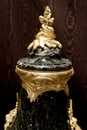 style Urns in marble and bronze, France 19th century