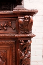 Hunt style Cabinet in Oak, France 19th century