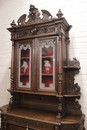 Hunt style Cabinet in Oak, France 19th century