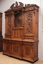 Renaissance style Cabinet in Walnut, France 19th century