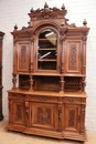 Renaissance style Cabinet in Walnut, France 19th century