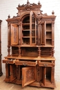 Renaissance style Cabinet in Walnut, France 19th century