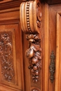 Renaissance style Cabinet in Walnut, France 19th century