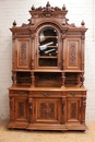 Renaissance style Cabinet in Walnut, France 19th century