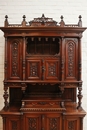 Henri II style Cabinet in Walnut, France 19th century