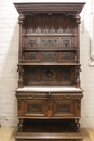 Renaissance style Cabinet in Walnut, France 19th century